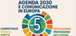 A Roma il 9 aprile Agenda 2030 e comunicazione in Europa